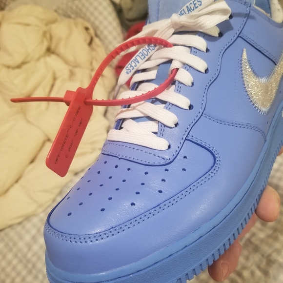 Nike Air Force 1 Low Off-White MCA University Blue - Picture 3 of 6
